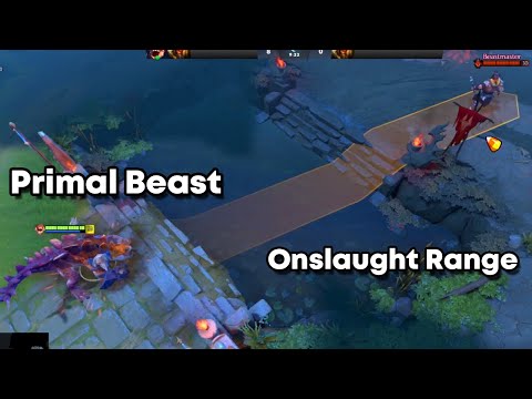 Primal Beast Dota 2 Onslaught Range