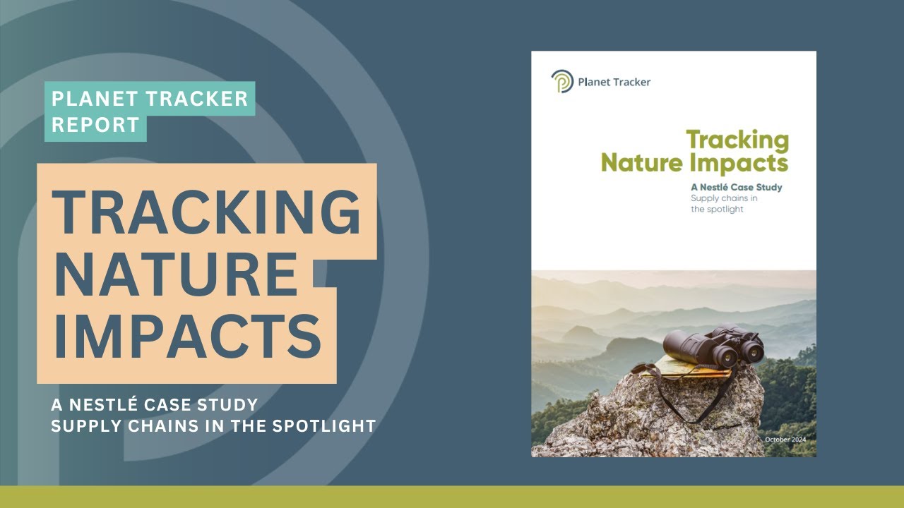 Tracking Nature Impacts