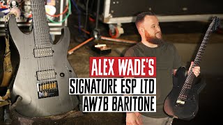 Video thumbnail for Whitechapel's Alex Wade Signature ESP LTD AW7B Baritone | Rig Rundown Trailer by Premier Guitar