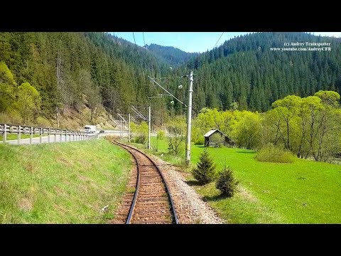 Train RearView in Bukovina | Vatra Dornei - Mestecăniș