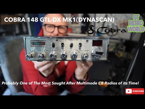 Cobra 148 GTL-DX MK1 Look Around & Evaluation of this Once Legendary Multimode CB Radio!(PC879)