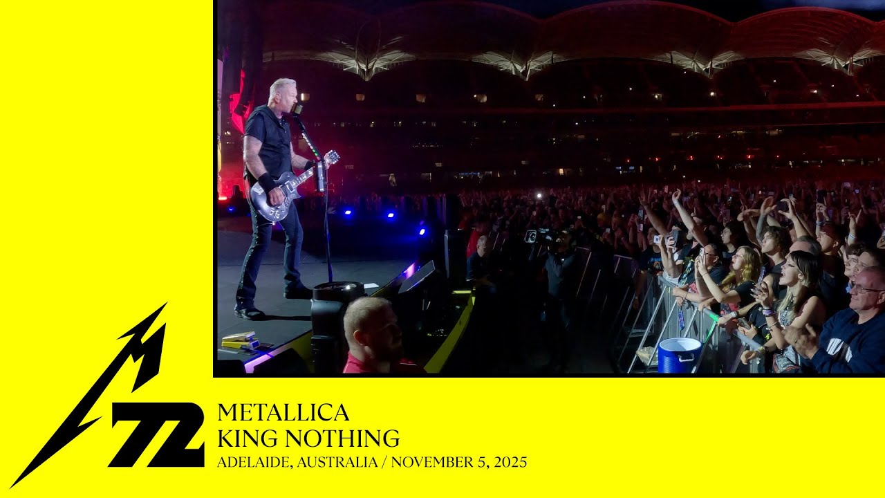 Metallica: King Nothing (Adelaide, Australia - November 5, 2025)