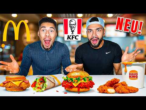 WIR TESTEN ALLE FAST FOOD NEUHEITEN