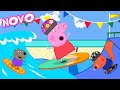 Peppa Pig Português Brasil Competição De Surfe E Skate NOVO Contos Da Peppa Pig