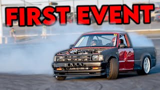 FIRST DRIFT EVENT In The Supercharged 1UZ Drift Truck! It's INCREDIBLE!