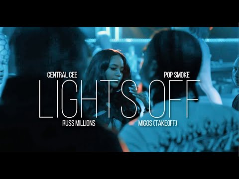Pop Smoke - "Lights Off" ft. Central Cee, Migos( TakeOff), Russ Millions [Music Video]