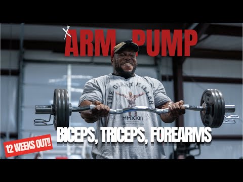 Full Arm Workout 12 Weeks Out/ Olympia Series