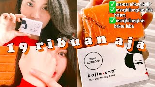 Download lagu tips mencerahkan kulit 19rban aja🍋✨ *review kojie san skin lightening soap* mp3