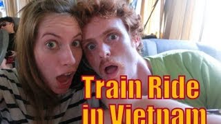 Train Ride in Vietnam | Ho Chi Minh City (Saigon) to Nha Trang Train Route Transportation Journey