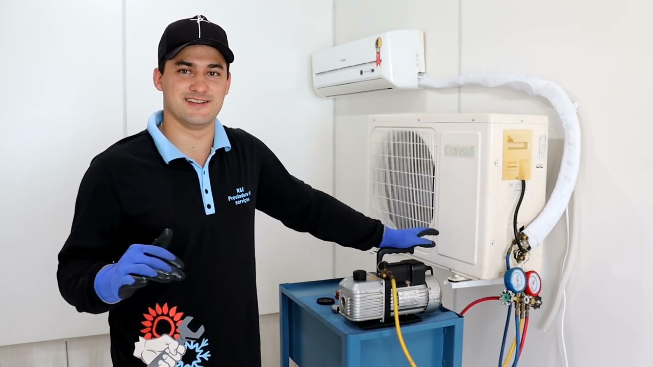 Como fazer vácuo e liberar o gás do ar condicionado split da forma correta