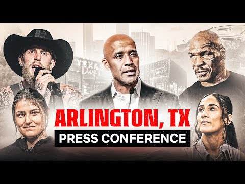 Jake Paul vs Mike Tyson OFFICIAL PRESS CONFERENCE [LIVE]