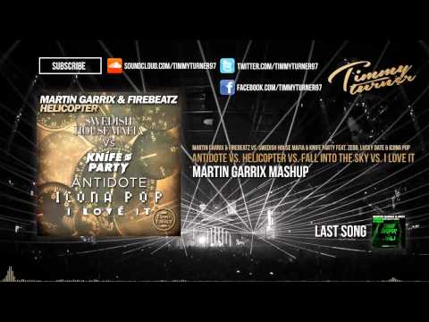 Martin Garrix - Antidote vs. Helicopter vs. Fall Into The Sky vs. I Love It (Martin Garrix Mashup)