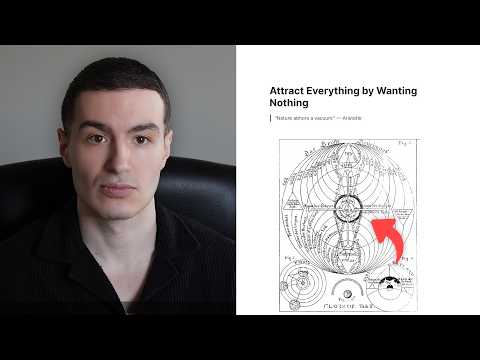 how to manifest everything by wanting nothing.