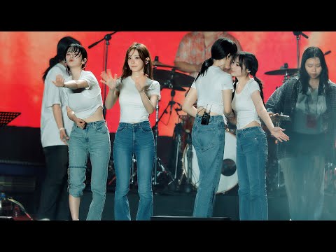 [4K]QWER 직캠 울산 서머 페스티벌 - 풀버전 QWER FANCAM FULL ver. 250805