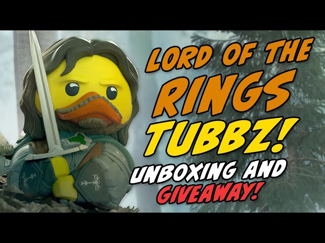 Vídeo relacionado con TUBBZ Pato de baño Coleccionable - Figura El señor de los Anillos - Figura Samwise, Figura Coleccionable señor de los Anillos - Producto con Licencia Oficial, NS2616