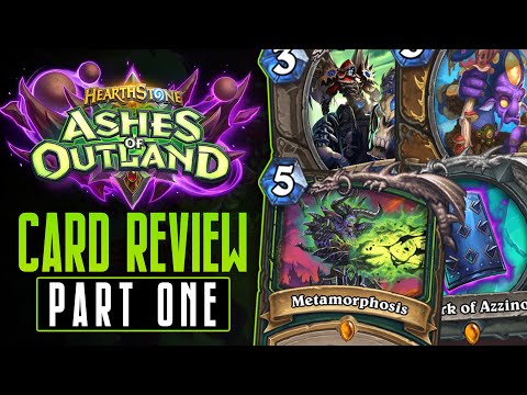 NEW LEGENDARIES, PRIME CARDS & MORE! - Ashes of Outland Card Review #1 - Hearthstone Expansion
