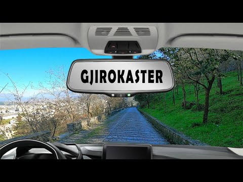 Driving around Gjirokastra - 🇦🇱 #Albania 2020 [Roof Cam] 4K @MTravelVlog