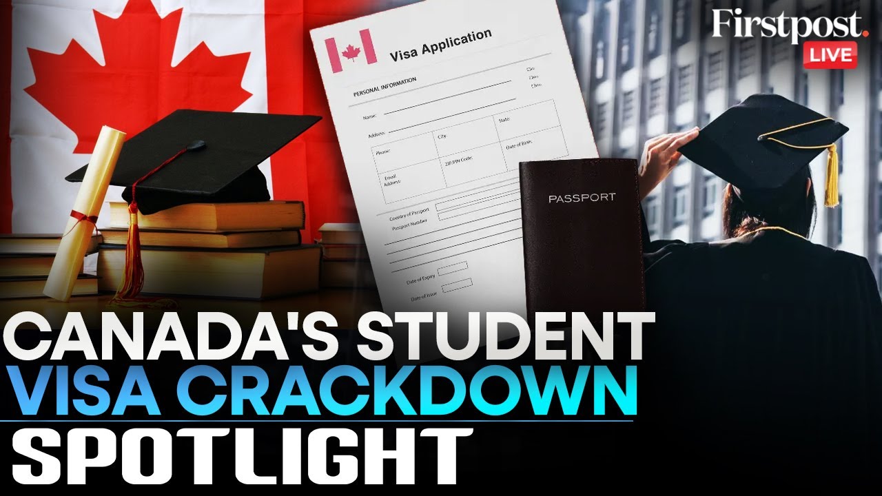 LIVE | Canada Shuts Door On Indians: Record Student Visa Applications Rejected | Firstpost Spotlight