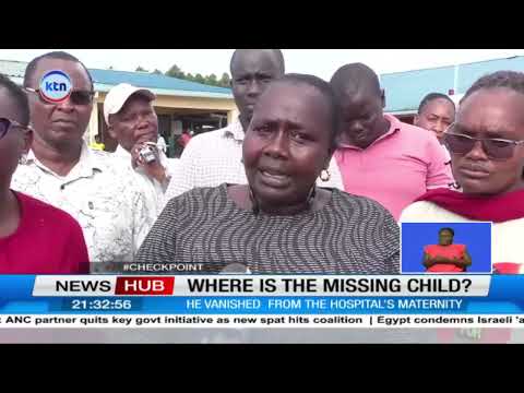 Tensions escalate in Kapsabet hospital after mysterious disappearnace of a four day old baby