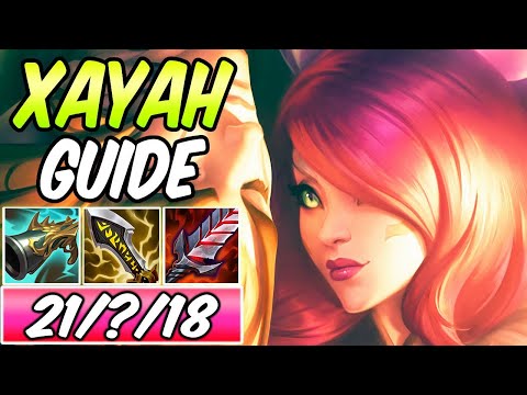 XAYAH GALEFORCE ADC GUIDE | Best Build & Runes S11 FULL CRIT | League of Legends