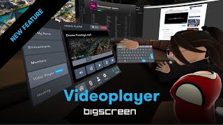 [NEW FEATURE] VR Videoplayer - Watch your video files with friends in virtual reality!