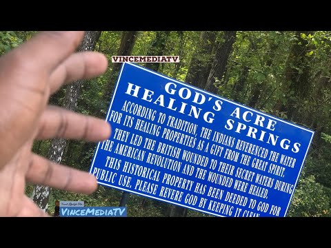 Visit Gods Acre Healing Springs in Barnwell County, SC!