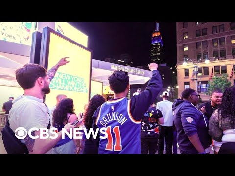 Knicks fans forced to change plans after NYPD cancels watch party outside of MSG
