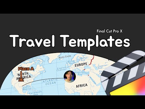 FREE Travel Templates for FCPX | Final Cut Pro Motion Templates