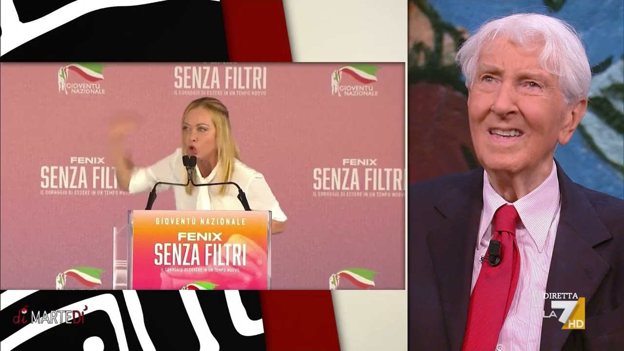 Augias critica i toni della Meloni: "Non li tollero, un perenne comizio"