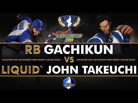 RB gachikun vs LIQUID` John Takeuchi - Capcom Cup 2019 Winners Round of 32 - CPT 2019