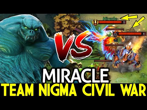 MIRACLE Morphling Rampage Aganist W33 GH in Ranked Game Dota 2