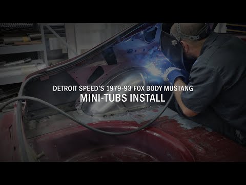 How To Install Detroit Speed's 1979-93 Foxbody Mustang Mini-Tubs
