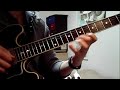 Joe Pass Style Jazz Guitar Practice All The Things You Are But Not For Me ギターの稽古 2023 08
