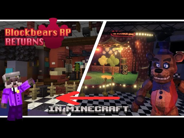 Blockbear's RP Returns in Minecraft! Minecraft Map