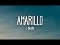 J Balvin Amarillo Letra Lyrics von Lat