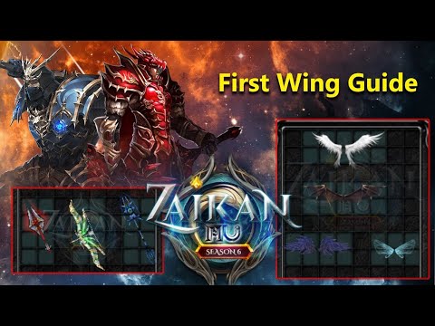 Zaikan MU Online - First Wing Creation