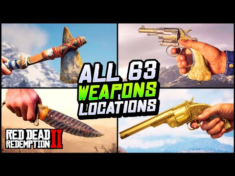 RDR2: ALL Weapons Locations FAST & EASY Guide