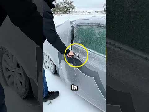 Nunca aparques tu coche en la nieve 🚗❄️