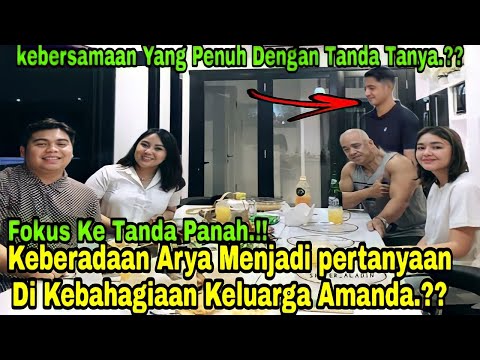 BANYAK PERTANYAAN TENTANG ARYA SALOKA// SAAT  KEBERSAMAAN AMANDA MANOPPO BERSAMA KELUARGA.