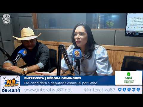 ENTREVISTA | DÉBORA DOMINGUES, PRÉ-CANDIDATA À DEPUTADA ESTADUAL DE GOIÁS
