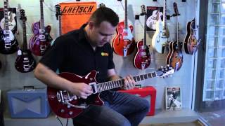 Video thumbnail for Gretsch G5655T-CB Double Jet Guitar Review & Demo by Big Music Australia