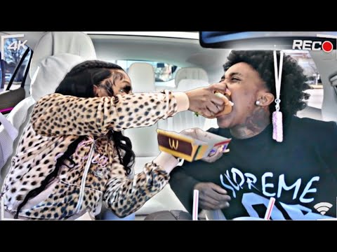 AGRESSIVELY FEEDING MY FIANCÉE PRANK 😱‼️ * HILARIOUS *