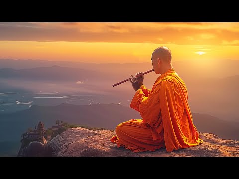 Buddha-Flöte || Reine tibetische heilende Zen-Klänge || Heilt Schäden am Körper, beseitigt Stress