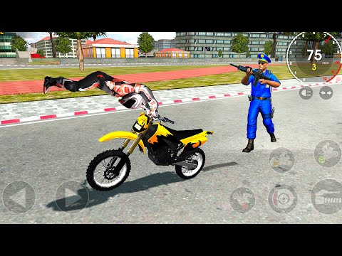 Motor Bike Extreme stunts driving Motorbikes #1 - Motocross Racing Game Android Gameplay