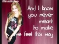 Avril Lavigne- Everybody Hurts Lyrics 