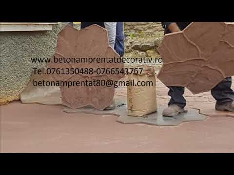 Beton Amprentat Deleni -Vâlcea Tel.0761350488 -0766543767
