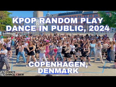 KPOP RANDOM PLAY DANCE IN PUBLIC, COPENHAGEN, DENMARK | CODE9 DANCE CREW