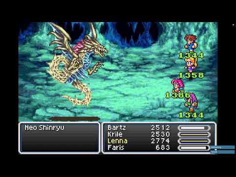 Final Fantasy V Advance - Neo Shinryu Boss Fight