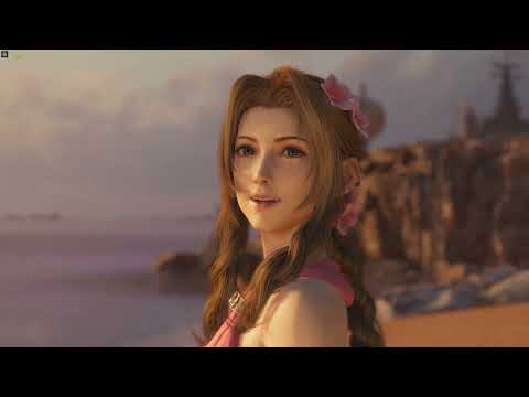 Talking to the team one by one at the beach | Final Fantasy VII Rebirth