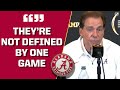 Nick Saban Stops Press Conference to Stand Up for Bryce Young & Will Anderson Jr. | CBS Sports HQ